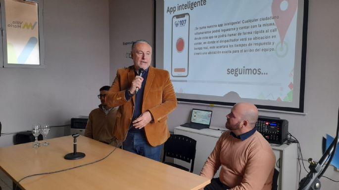 Incorporan tecnología para potenciar el servicio de emergencias 107