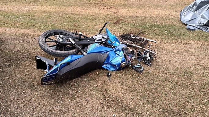 Otro trágico choque en la ruta 158, cerca de Cabrera