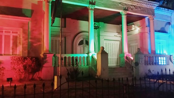 Villa María de verde