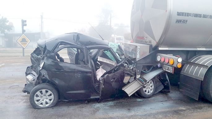 Familia santafesina se salvó por milagro