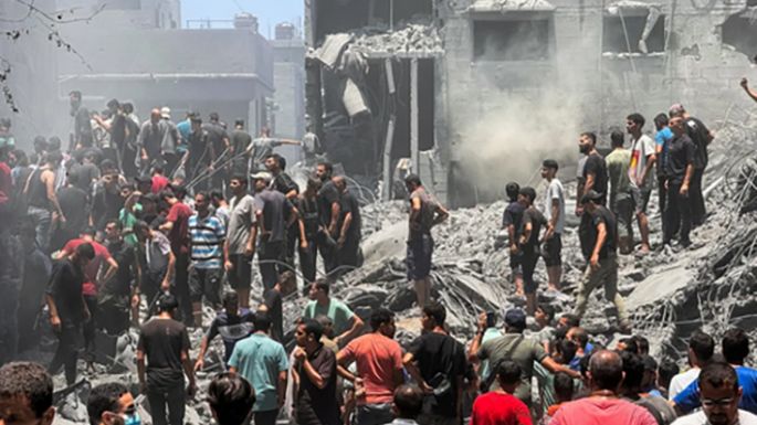 Al menos 42 muertos por bombardeo israelí en Gaza