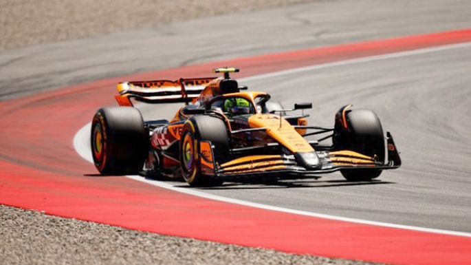 Norris se quedó con la pole
