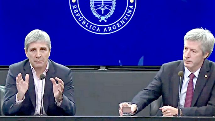 Habló Luis Caputo