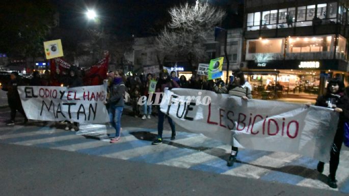 Al grito de Ni Una Menos marcharon en la ciudad