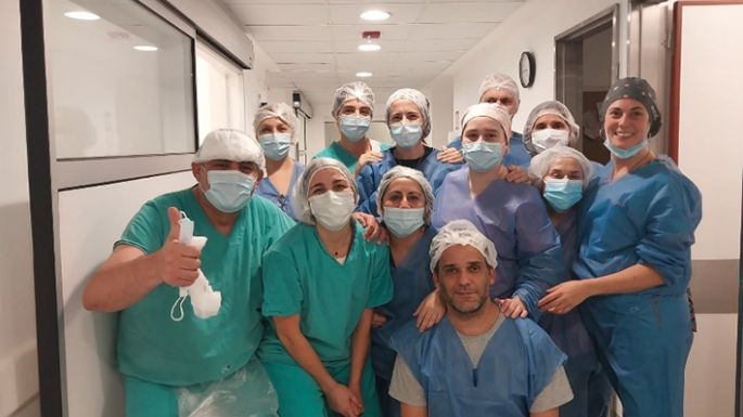 Los cuatrillizos de Córdoba, en muy buenas manos