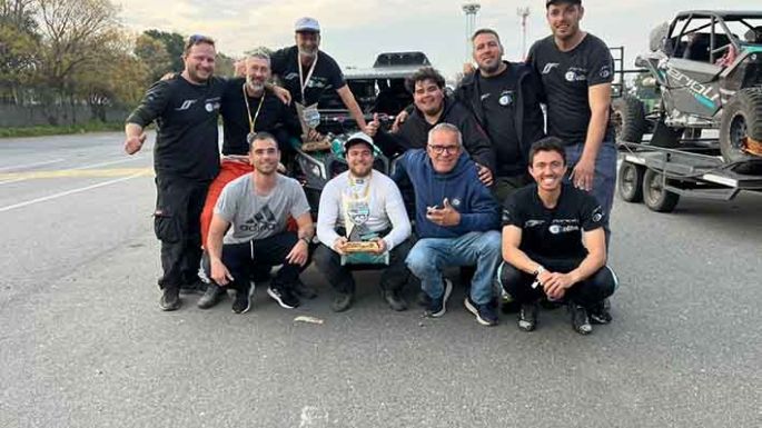 Nicolás Gagliardi terminó segundo