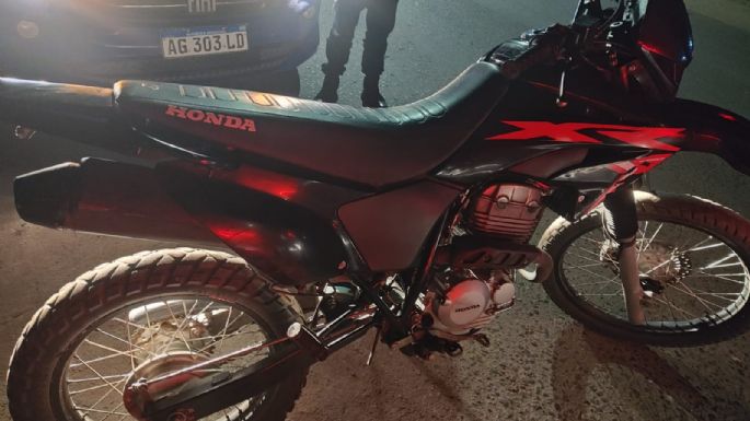 Secuestraron una moto con varias irregularidades en barrio Botta