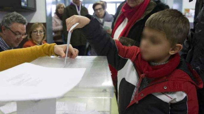 Quieren que voten niños