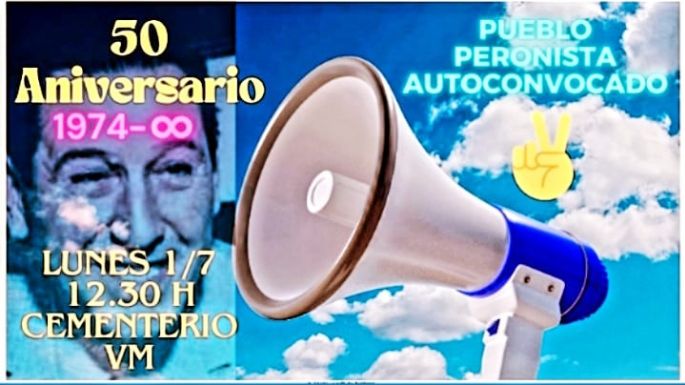 Recordarán a Juan Domingo Perón