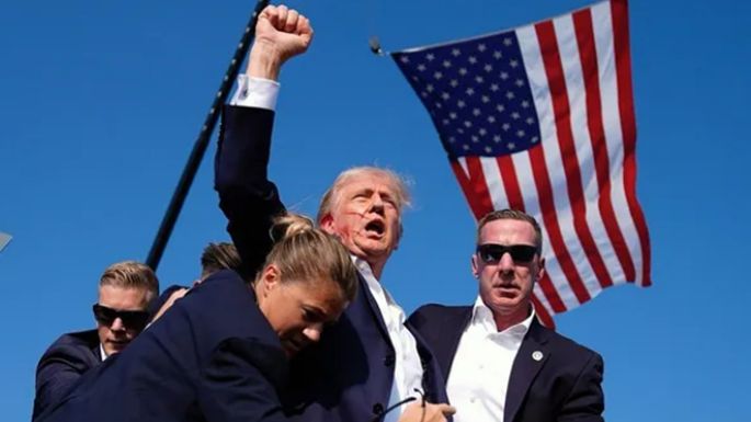 Dispararon contra Donald Trump