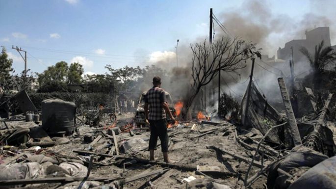 Bombardeos israelíes en Gaza dejaron un saldo de al menos 20 muertos