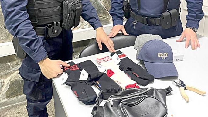 Robó en el centro y lo detuvieron a unas pocas cuadras del lugar