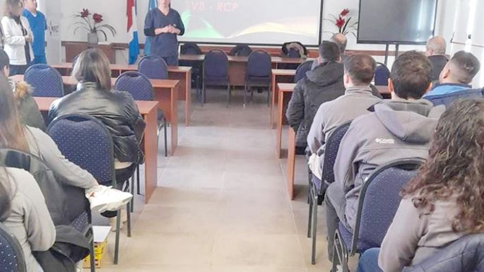 Capacitaron sobre RCP en el Parque Industrial