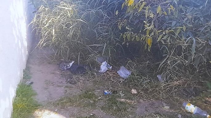 Un baldío peligroso