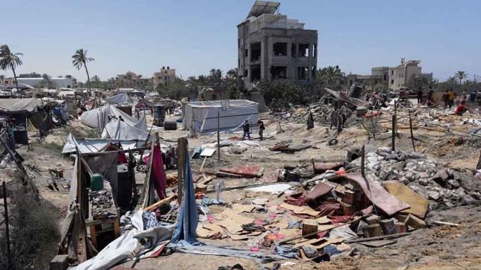 Al menos 22 muertos y decenas de heridos en un ataque israelí a una mezquita en Gaza