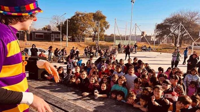 Julio, a toda fiesta en Villa Nueva