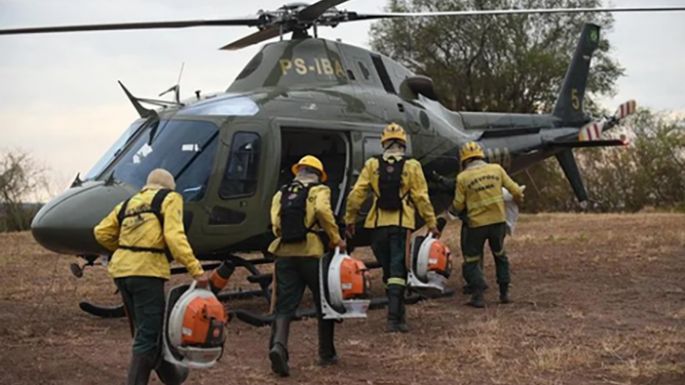 Fuego controlado en el Pantanal