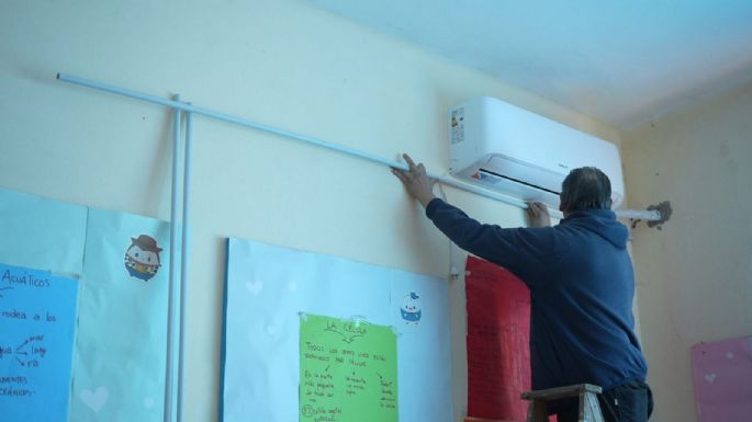 Realizan obras de gas y electricidad en 11 escuelas de Villa María