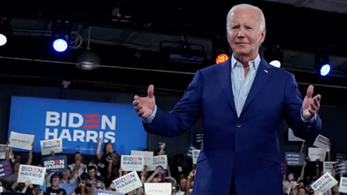 Casi dos tercios de los demócratas opinan que Biden debería apartarse