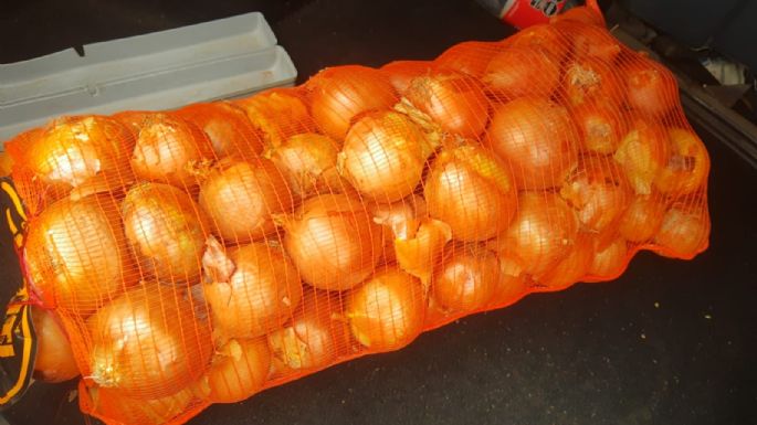 Robó una bolsa con casi 20 kilos de cebollas y terminó preso