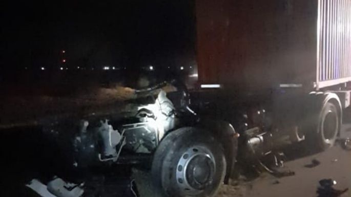 Un herido tras un choque entre dos camiones en la autopista