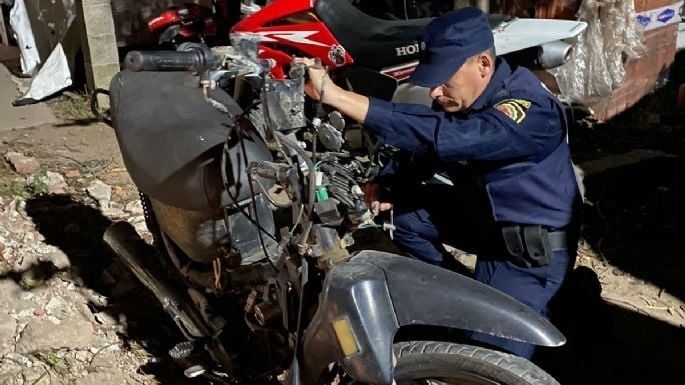Recuperaron una moto con pedido de secuestro