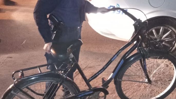 Robó una bici y lo engancharon a varias cuadras tras un operativo cerrojo