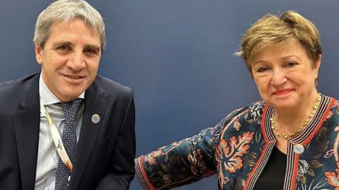 Caputo con Georgieva en Brasil y Milei con Macron en Francia