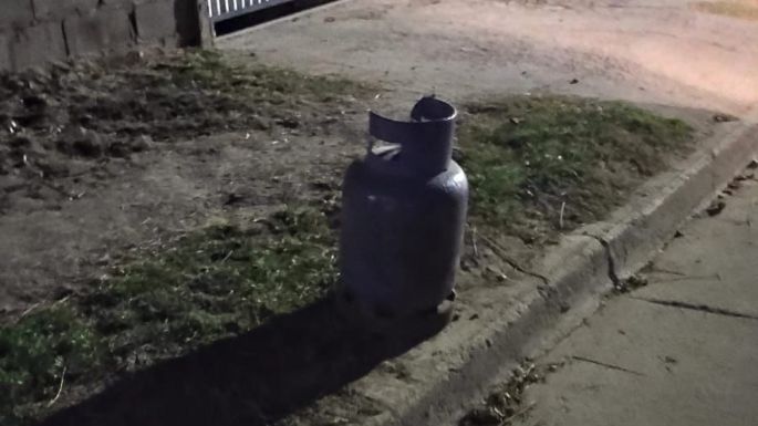 Lo engancharon robando una garrafa en Villa Nueva