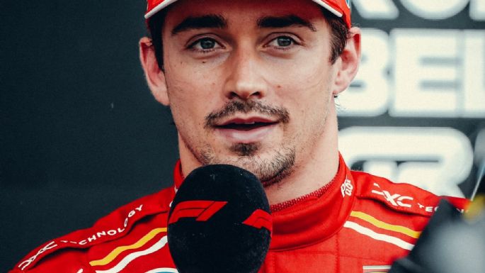 Charles Leclerc largará adelante en Bélgica