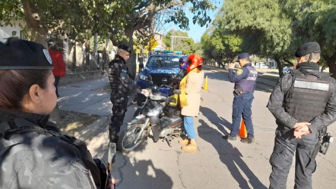 Operativo Inter-Fuerzas: 1 auto y 11 motos secuestradas por infracciones