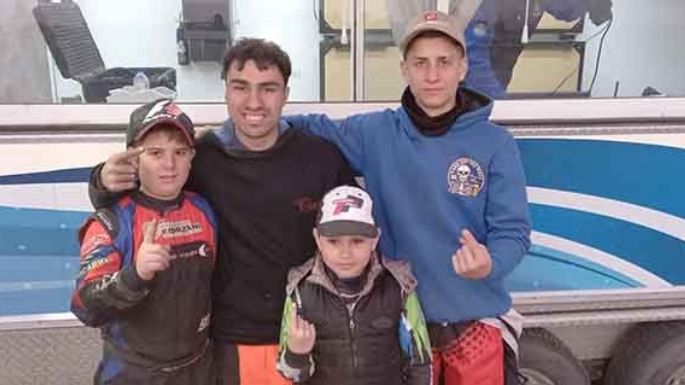 Triunfos de pilotos locales y de la región en karting y rally