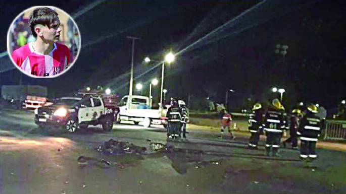 Un chico de 16 años murió tras un choque