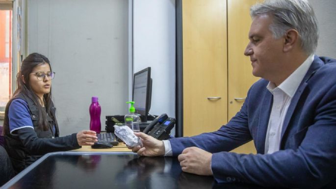 El gobernador Llaryora se realizó el Narcotest
