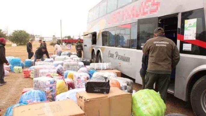 Secuestraron mercadería  de contrabando en la ruta 9