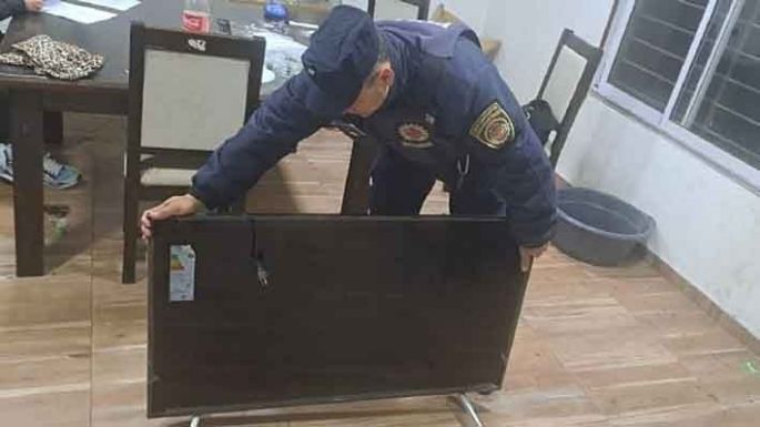 Recobraron un televisor y una moto robada en 2021