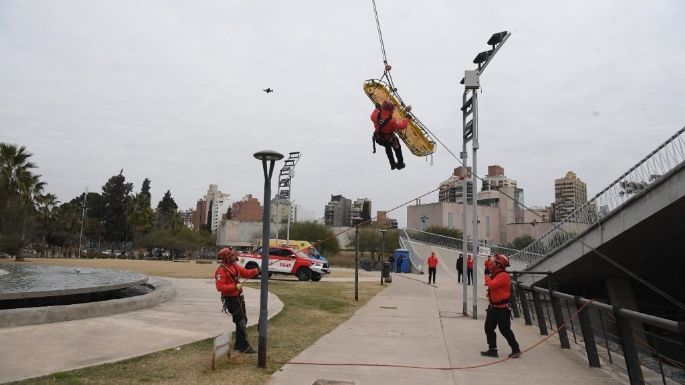 Bomberos cordobeses seleccionados para representar al país