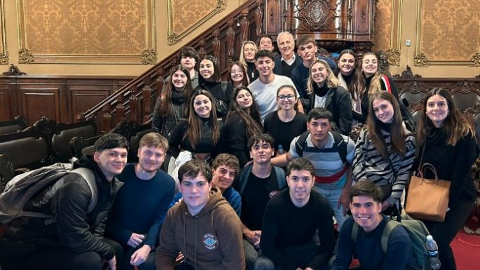 Estudiantes de la ciudad, en “la Docta”