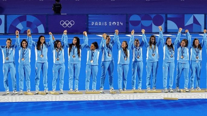 Las Leonas se subieron al podio