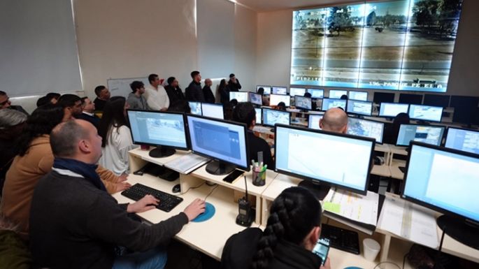 Desde 24 localidades vinieron a ver el sistema de videovigilancia