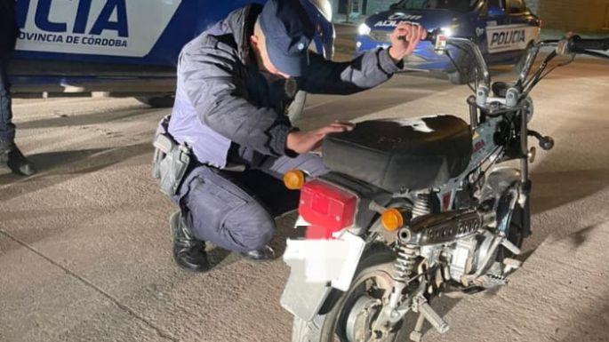 Le robó la moto a un joven y fue arrestado
