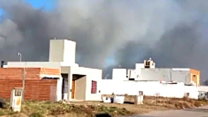 Fueron necesarios 40 bomberos para sofocar un incendio