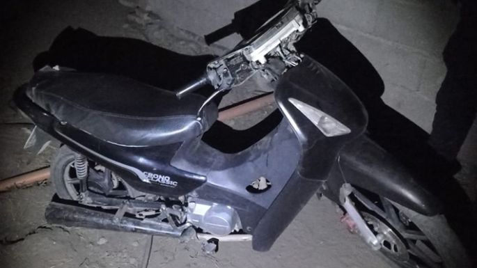 Secuestraron una 110 con el motor cambiado