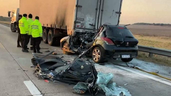 Habían ido a ver Talleres-River y murieron en un accidente en la autopista