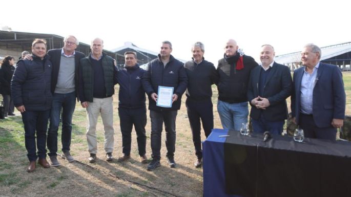 Busso presentó dos líneas de crédito para el sector agroindustrial