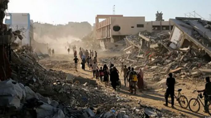 El sábado Israel bombardeó Gaza, ayer Hezbollah atacó con drones a Israel