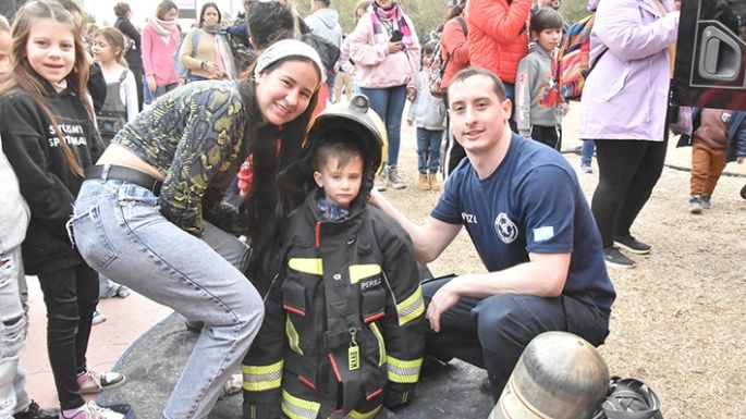 Gran festejo para niñas y niños
