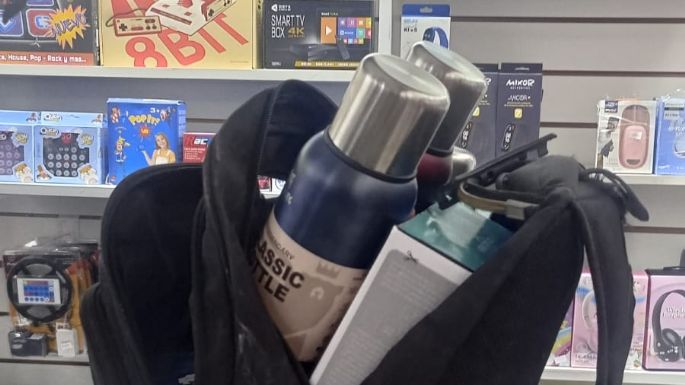 Estaba robando un comercio, lo detectó la alarma y fue detenido