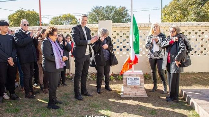 Recuperaron un mástil e inauguraron una Sala Museo