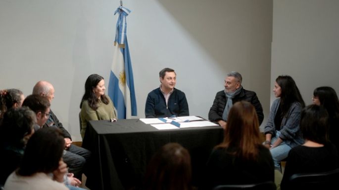 Futuros profesores en la Municipalidad